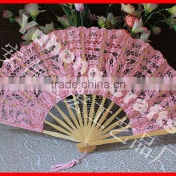 Wholesale Lace Wedding Bamboo Fan photo-4
