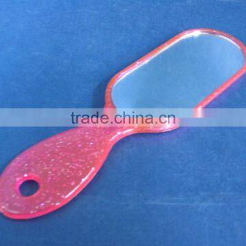 Plastic Handle Cosmetic Mirror