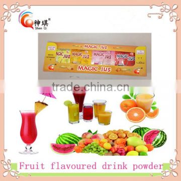 flavoured fruits drink powder