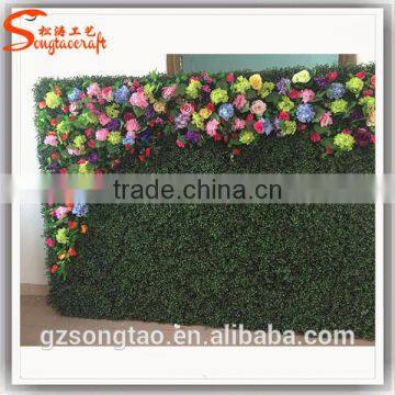 China Supplier Artificial Flower Backdrop Silk Flower Wall Backdrop for Wedding Decoration photo-2