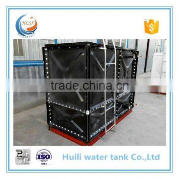 Long service life enamel steel panel water storage tank