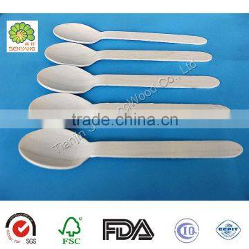 kitchen cocktail wooden round handle portable cutlery wholesale