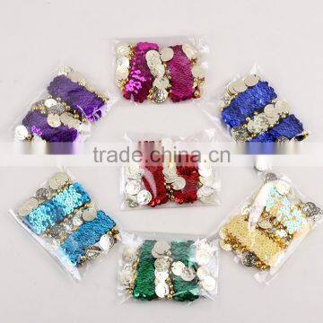 Shining sequin dancing wristband M0037-1