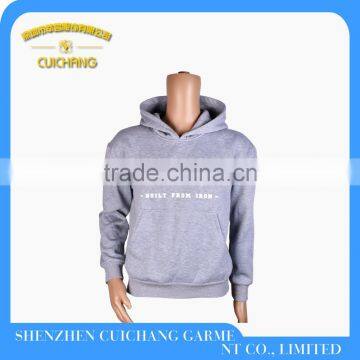 High quality blank fleece custom printed hoodies