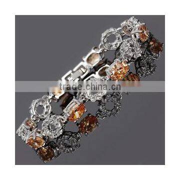 QUALITY Topaz Oval Crystal Material Fancy Foiled Back Stone Wholesale photo-3