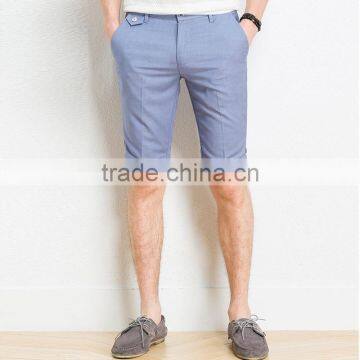 The British Summer Leisure Shorts Blue Slim Men Pants Trend Custom Made photo-4