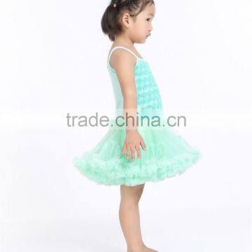 New Arrival Baby Summer Dress Rosettes Infant Toddler Dress One Piece Girls Party Dresses Designer photo-2