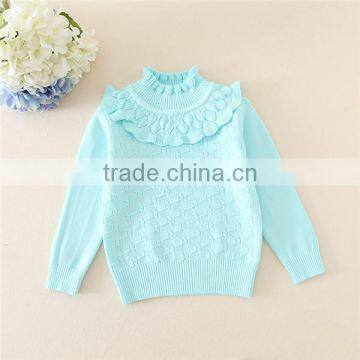 Knitting Pure Plain Colors Kid Sweater In-stock Sweater Fabric Sweater for Babies/tollderls/infants
