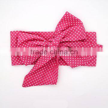Black Gingham Bow Knot Headband for Baby Hair Accessories Cute Design photo-5
