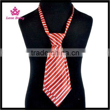 Wholesale Polyester Necktie Top Quality Baby Boys Tie Soft Fabric Adjustable Stripe Baby Necktie