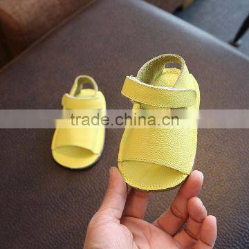S60588B 2017 New Design Baby Korean Style Toddler Shoes Soft Solee Shoes photo-2