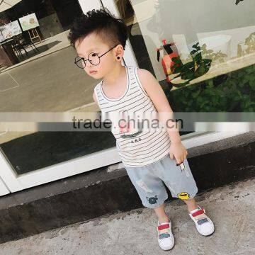 S17362A Wholesale Children Clothes High Quality Children Summer Vest photo-2