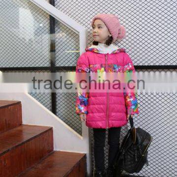 Girls suit winter down jacket