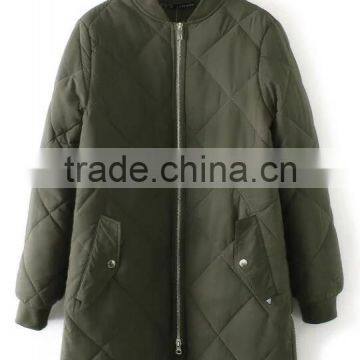 Runwaylover EY0989C Women Windbreaker Classic Long Padded Coat photo-4