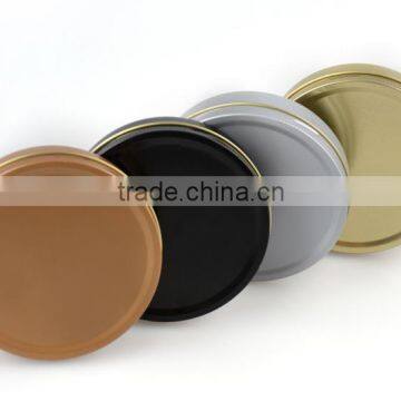 R18340H 80ml Round Tin Can Screw Top Sealed Snack Food Gifts Tin photo-3