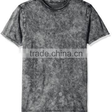 Unisex 100% Cotton Plain Mineral Wash T-Shirt photo-4