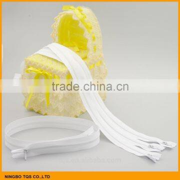 Wholesale No.#3 60 cm Auto Lock Close End Colorful Fabric Tape Nylon Zipper photo-2