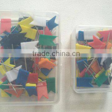 Colored Flag Office Pins, Straight Pins photo-2