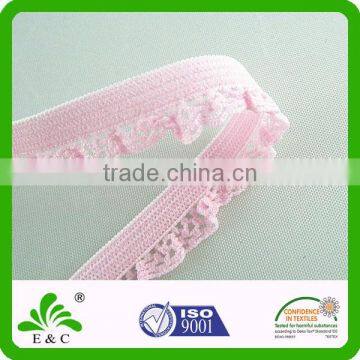 Underwear Lingerie Picot Frill Piping Ruffle Scallop Facing Trimming Elastic Lace Trim photo-5