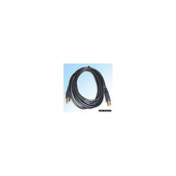 Sell 2.0 verion USB Cable 10ft Fog Black A and B Plugs