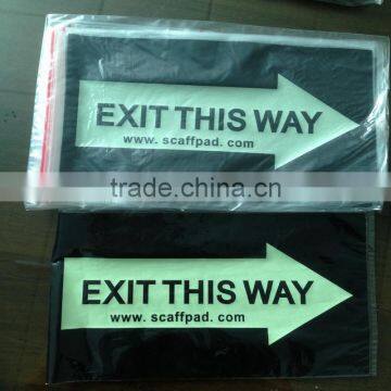 Acrylic High Visible Glow in the Dark Sticker Paper photo-5