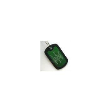 Dog Tag Keychain