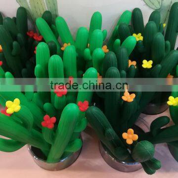 Creative Cute Novel Cactus Shape Gel Pen Gift for School Kids photo-4