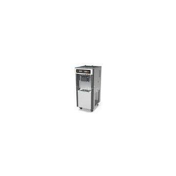 High Efficiency Commercial Ice Cream Maker, 3 Flavors 38 Liter Per Hour Soft Serve Yogurt Ice Cream