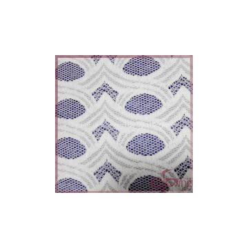 White Braided Lace Fabric