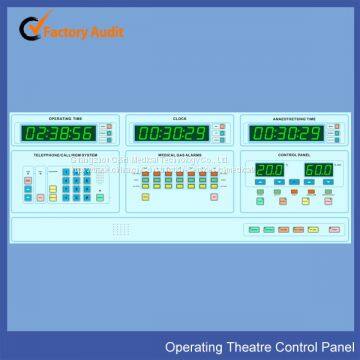 Central Operating Room Control Panel for Operating Room Air Conditioning System