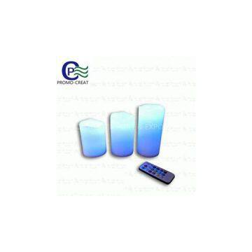 Colorful Flame Flicker LED Remote Control Candle