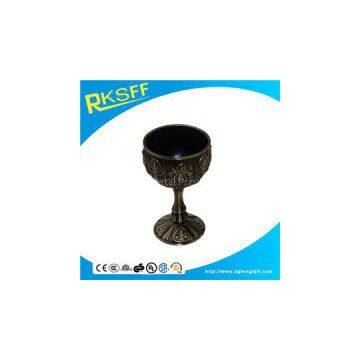 Zinc Alloy Bronze Slim-legged Kiddush Cups