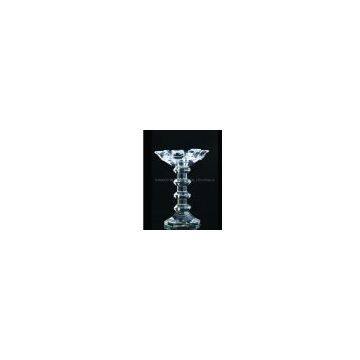 crystal candle holder