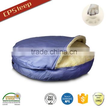 Classic Design Hot Selling Soft Round Custom Polyester Fiber Dirt-Proof dog bed designs for bedroom