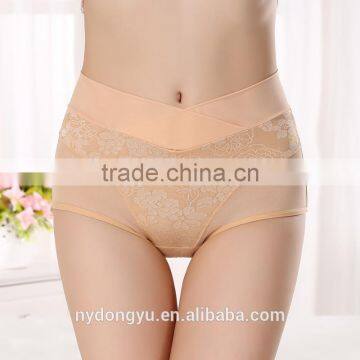 skin high waist modal jacquard period briefs panties/zdm breathable 8 color period panties underwear