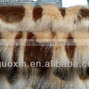 jacquard fake fur fabrics