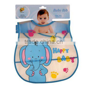 lovely cartoon animal EVA baby bibs