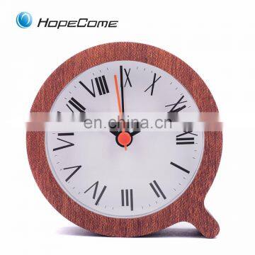 Chinese Factory Wooden Alarm Table Clock