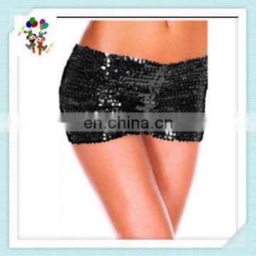 Burlesque Sexy Girls Hot Short Black Sequin Pants HPC-1888