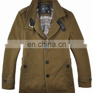 2015 lastest design handsome spring cotton men business suit coat long