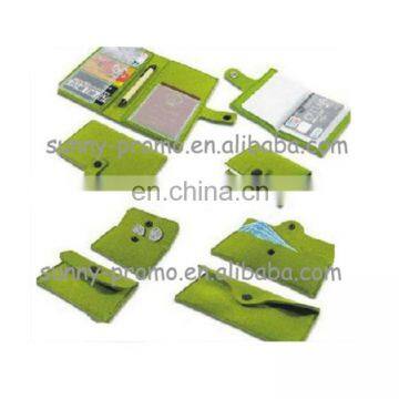 2013 new design felt card holder customized felt card holder