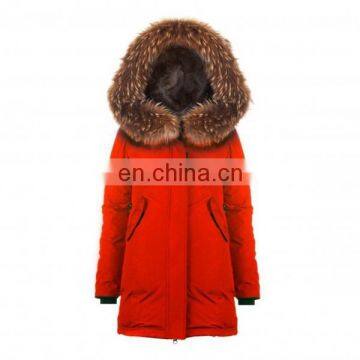 top quality Real raccoon fur trim for hood