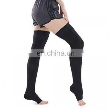 Anti-slip Compression Thigh High Socks Graduated Support Stockings