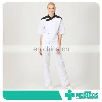 Bartender Or Baker Design Uniform Of Fashion Pants And White Shirt photo-4
