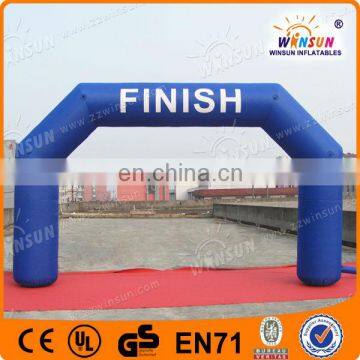 Advertising events inflatable finish line arch