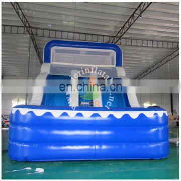 Double Lanes Water Slides/ocean Theme Inflatable Water Slide for Sale