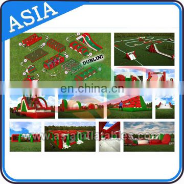 Inflatable Obstacle Run, Obstacle Course Race Series , Inflatable Obstacle Course