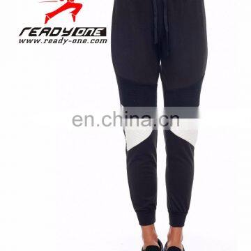 Custome High Quality 100%Cotton Slim Jogger Pants For Women