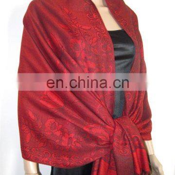 scarf made by 100% polyester turkish pashmina shawl