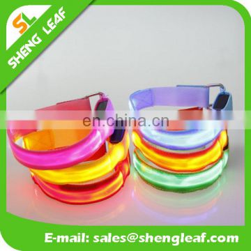 Custom Led sport armband for Promotion Gifts, adjustable led